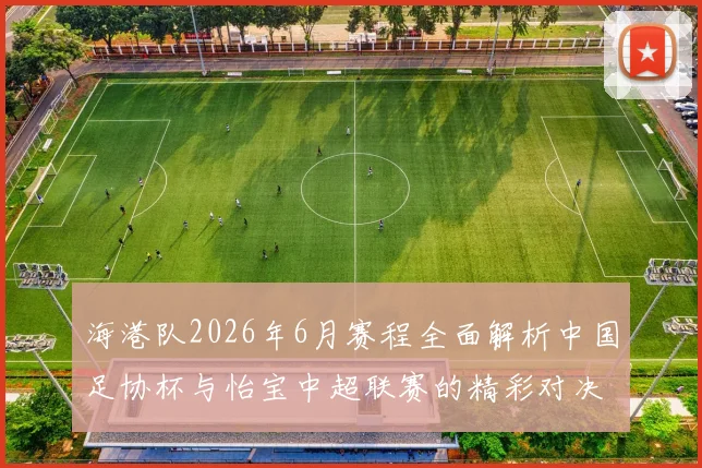 海港队2026年6月赛程全面解析中国足协杯与怡宝中超联赛的精彩对决